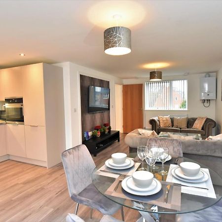Exec 2Bed 2Bath Serviced Apartment Balcony Parking Milton Keynes Esterno foto