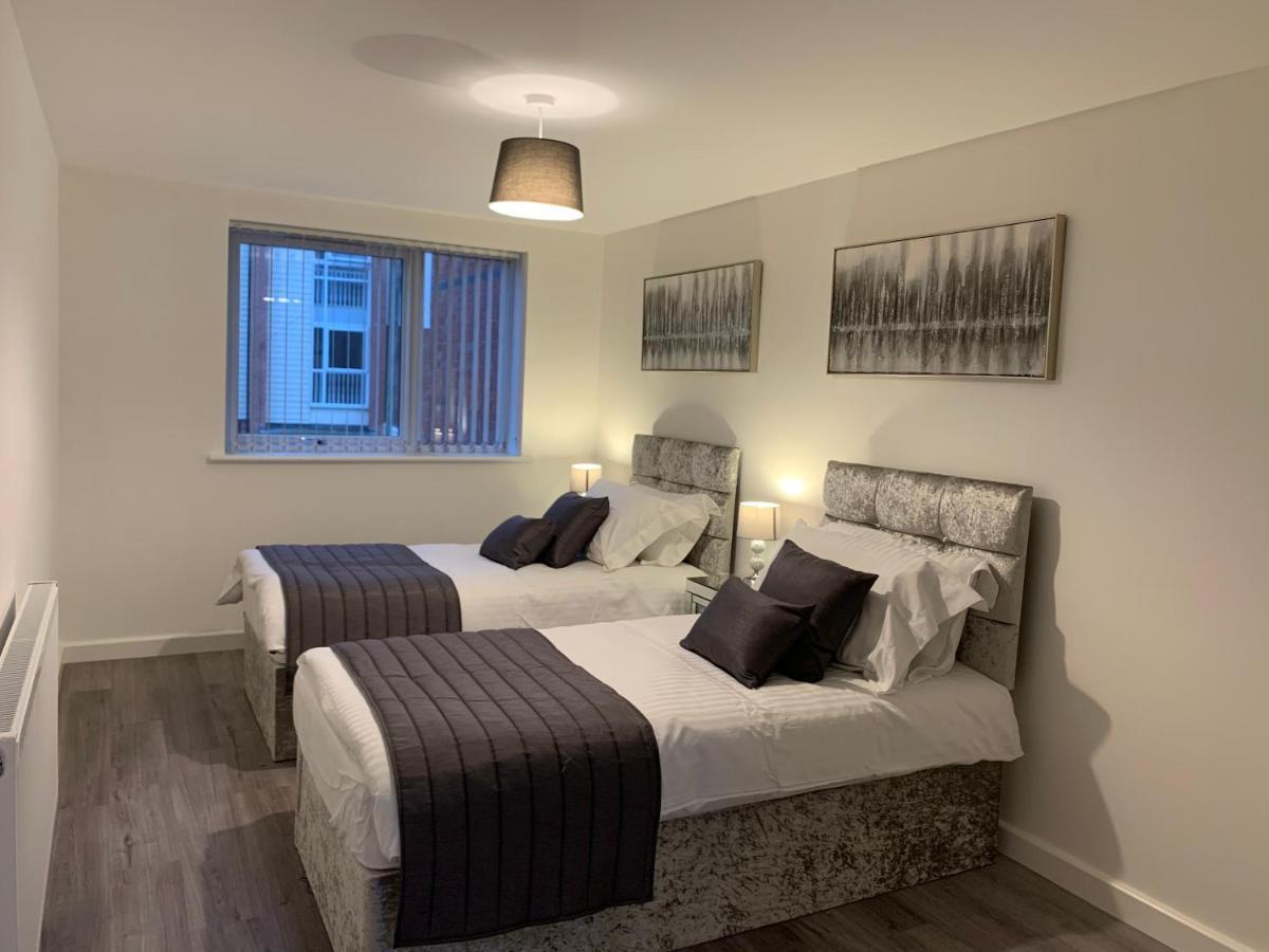 Exec 2Bed 2Bath Serviced Apartment Balcony Parking Milton Keynes Esterno foto